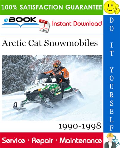 Arctic Cat 1990 1998 Snowmobiles Service Repair Manual Improved