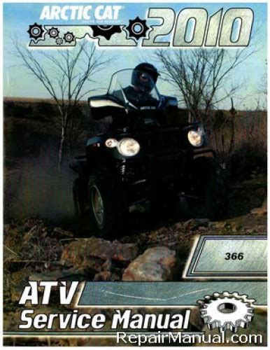 Arctic Cat 2010 Atv 366 Original Factory Service Manual