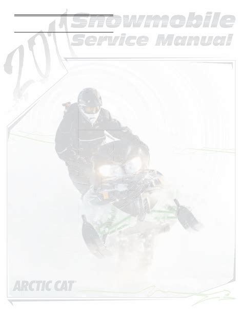 Arctic Cat 2011 Bearcat Z1 Xt Pdf Service Manual Download