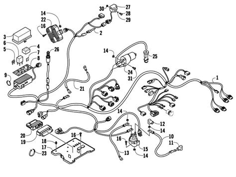 Arctic Cat 350 Wiring Diagram