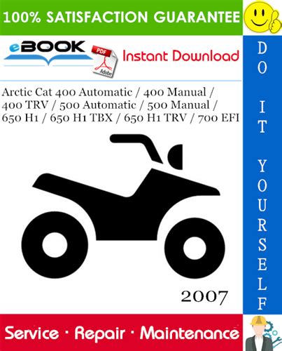 Arctic Cat 400trv Automatic Transmission 2007 Service Manual