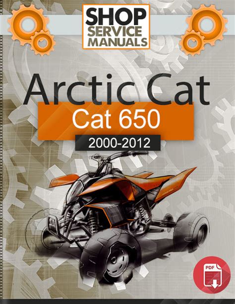 Arctic Cat 650 2000 2012 Service Repair Manual Download