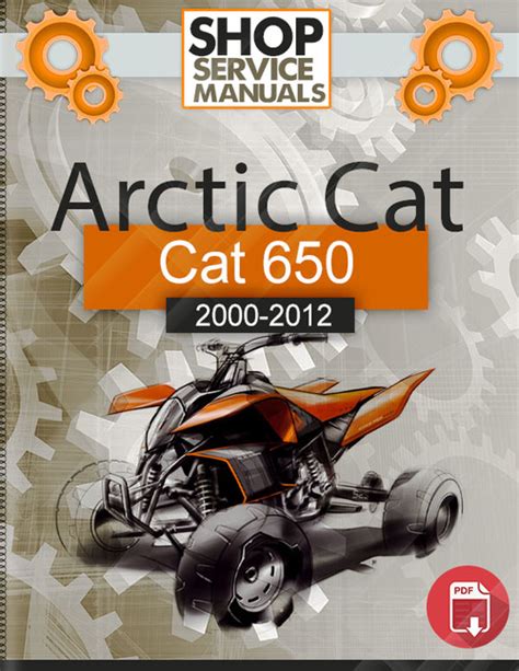 Arctic Cat 650 2000 2012 Service Repair Manual Download