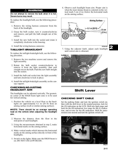 Arctic Cat Atv 2010 Prowler Xt Xtx Xtz Service Repair Manual Improved