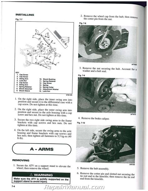 Arctic Cat Bearcat 454 Owners Manual