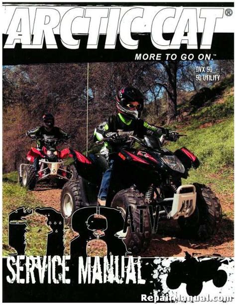 Arctic Cat Dvx 90 Utility 90 Atv Service Repair Manual 2008