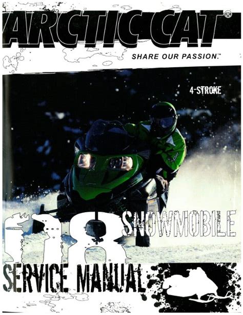 Arctic Cat Snowmobile Service Manual Repair 2008