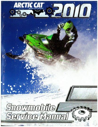 Arctic Cat Snowmobile Service Manual Repair 2010