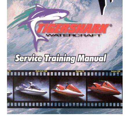 Arctic Cat Tigershark Service Manual Repair 1995 Pwc