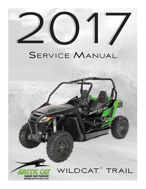 Arctic Cat Wildcat Service Manual Download