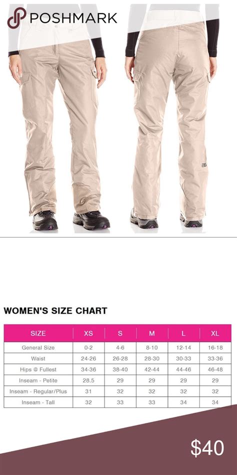 Arctix Snow Pants Size Chart