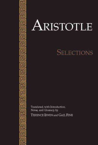 Aristotle Selections Aristotle Irwin Terence Fine Gail Epub - 