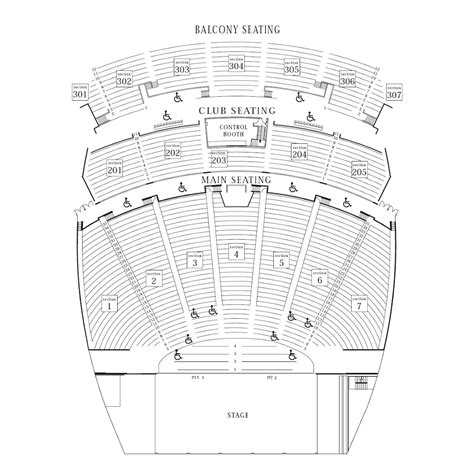 Arizona Financial Theater Seating Chart