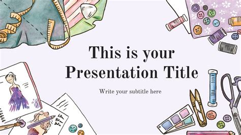 Art Slide Template