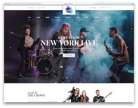 Artist Web Template
