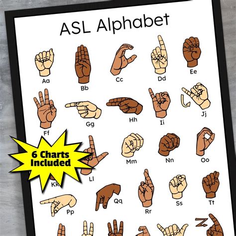 Asl Sign Language Chart