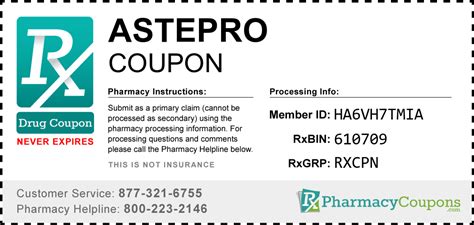 Astepro Printable Coupon