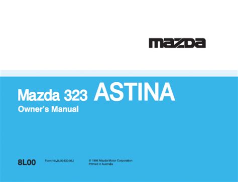 Astina 323 Manual Service Handbook File