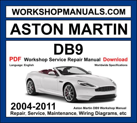 Aston Martin Db9 2008 Workshop Service Repair Manual