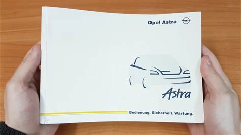 Opel Astra J User Manual Pdf