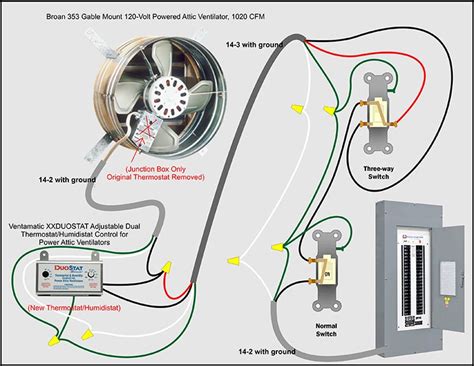 Attic Fan Wiring Schematic