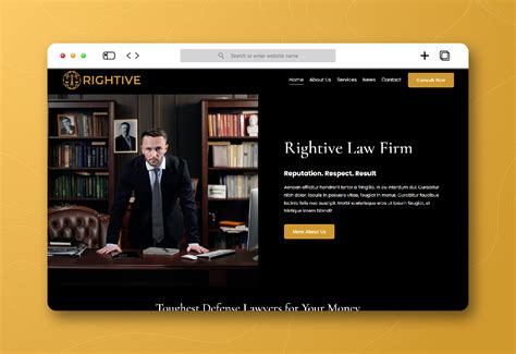Attorney Website Templates