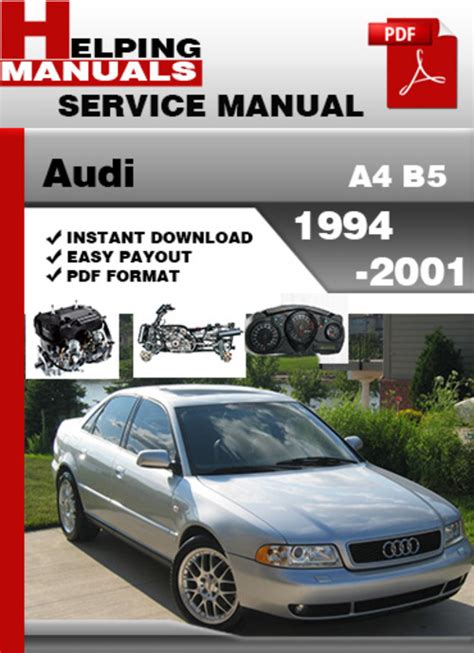 Audi A4 B5 1994 2001 Repair Service Manual