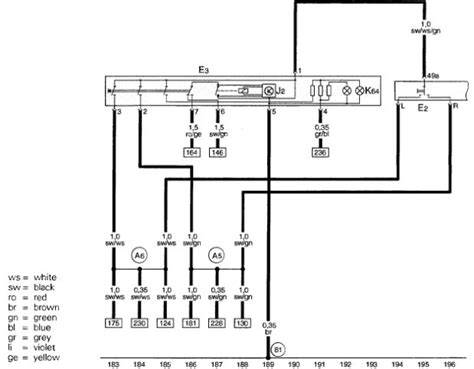 Audi A4 Central Locking Wiring Diagram