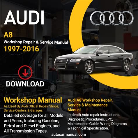 Audi A8 1997 Service And Repair Manual