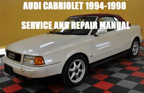 Audi Cabrio 1994 Repair And Service Manual