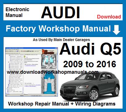 Audi Q5 Quattro 2009 Service Repair Manual