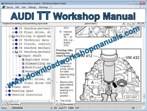 Audi Tt Workshop Manual Free