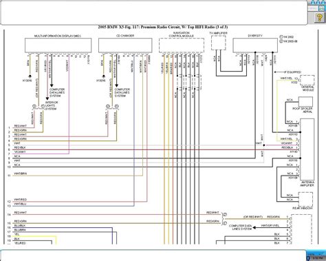 Audio Wiring Diagram 2002 Bmw X5