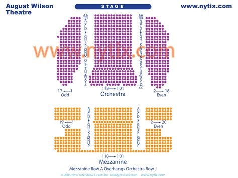 August Wilson Seating Chart