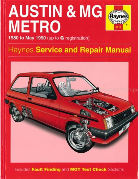 Austin Metro Mg Metro Service Repair Manual Pdf 1980 1990