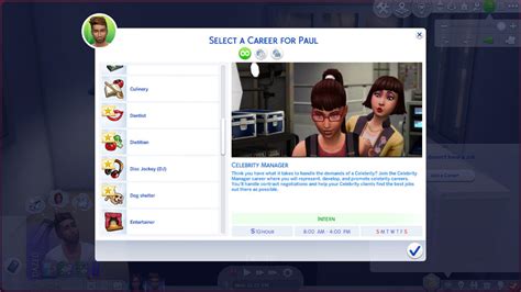 Author Career Sims 4