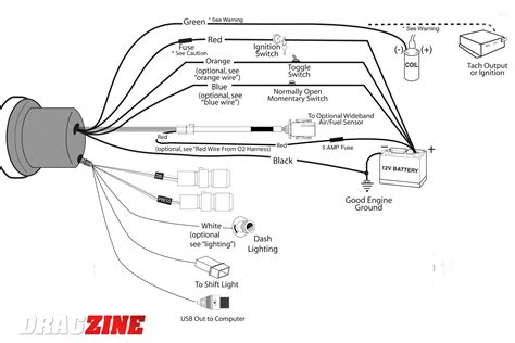 Auto Meter Phantom Tach Wiring Diagram