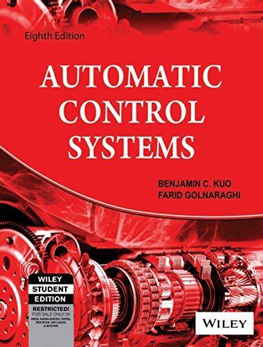 Automatic Control Systems 8th Edition Solutions Manual