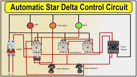 Automatic Star Delta Wiring Diagram