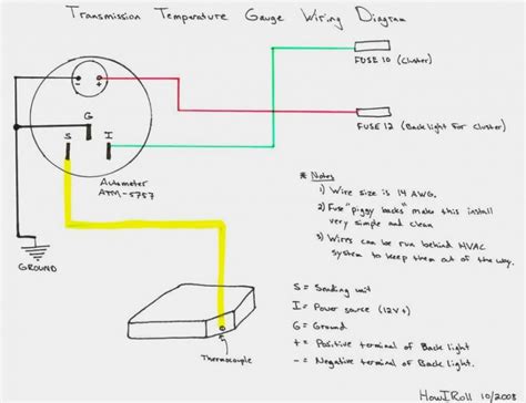 Autometer Fuel Gauge Wiring Diagram