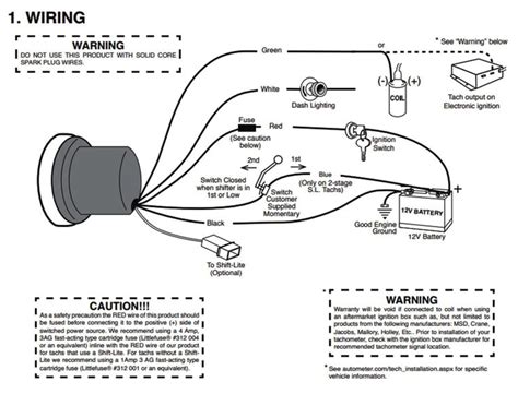 Autometer Shift Light Wiring Diagram