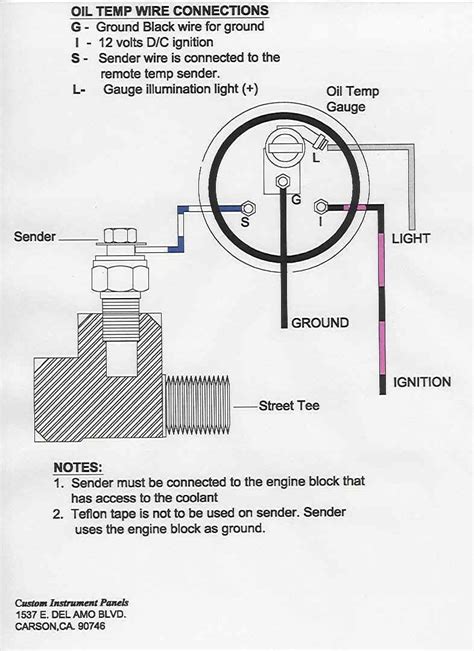 Autometer Tachometer Wiring Diagram