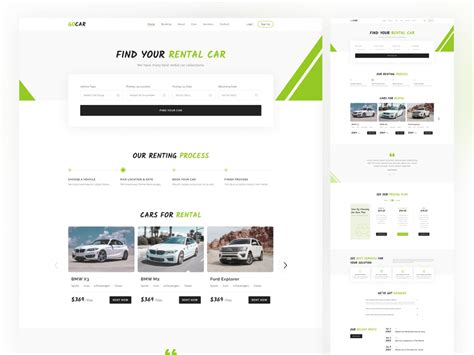 Automotive Website Template Free