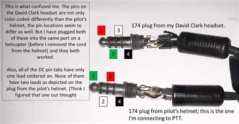 Aviation Headset Plug Wiring Diagram