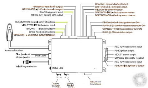 Avital 4111 Remote Start Wiring Diagram Basic