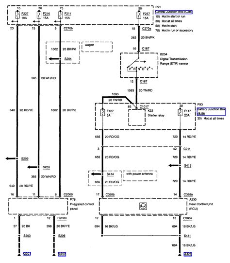 Avital Remote Start Wiring Diagram 2001 Taurus