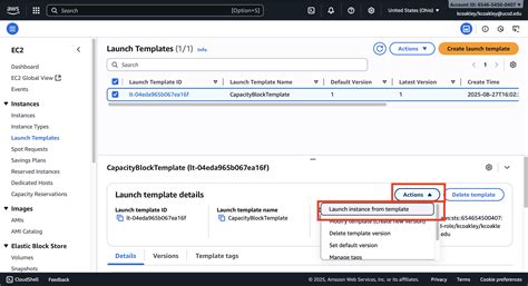 Aws Create Launch Template From Running Instance