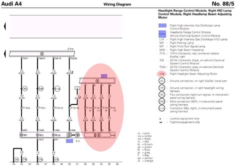 B6 And B7 Headlight Wiring Diagram