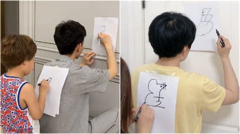 Back To Back Drawing Game Images