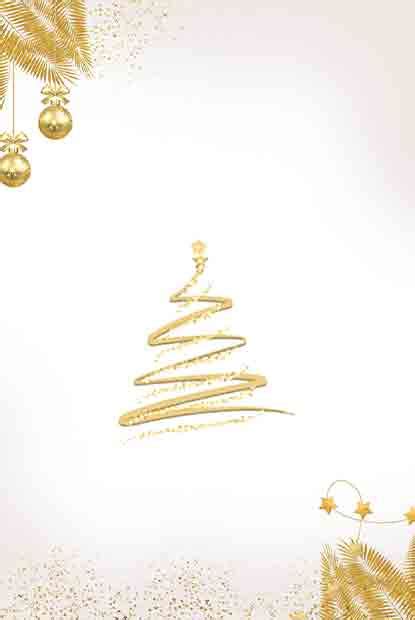 Background Blank Christmas Party Invitation Template